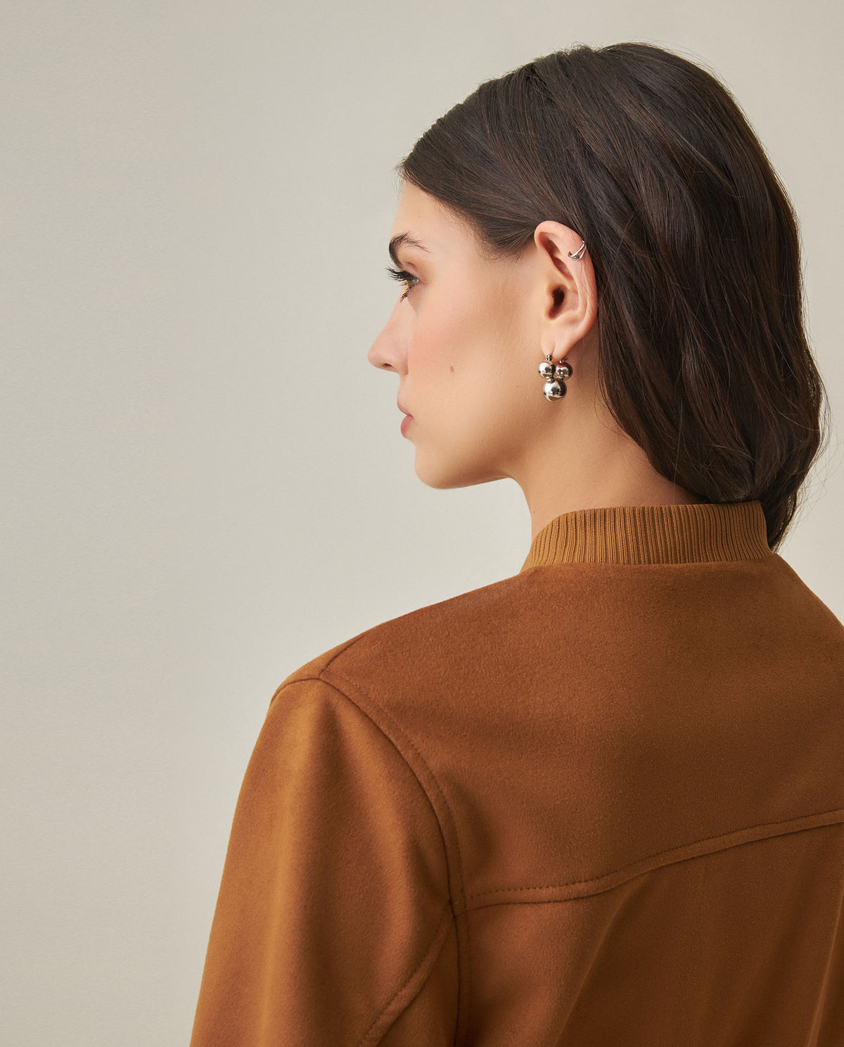 Women´s Bomber Jacket - Brown 63_722H002_CAF181024_8