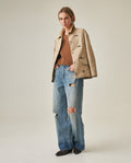 Women´s Trucker Jacket - Beige 63_722H004_BEI161102_0
