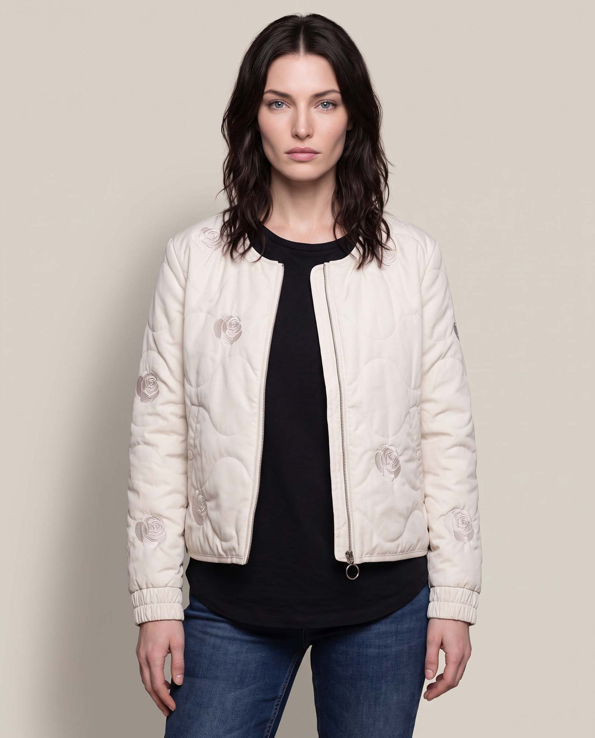 Women´s Quilted Jacket - Raw 63_722H005_CRU110103_0