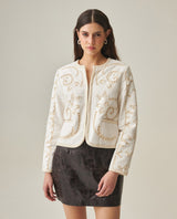 Women´s Cropped Jacket - Raw 63_722H006_CRU110103_0