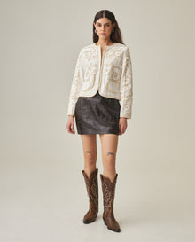 Women´s Cropped Jacket - Raw 63_722H006_CRU110103_3