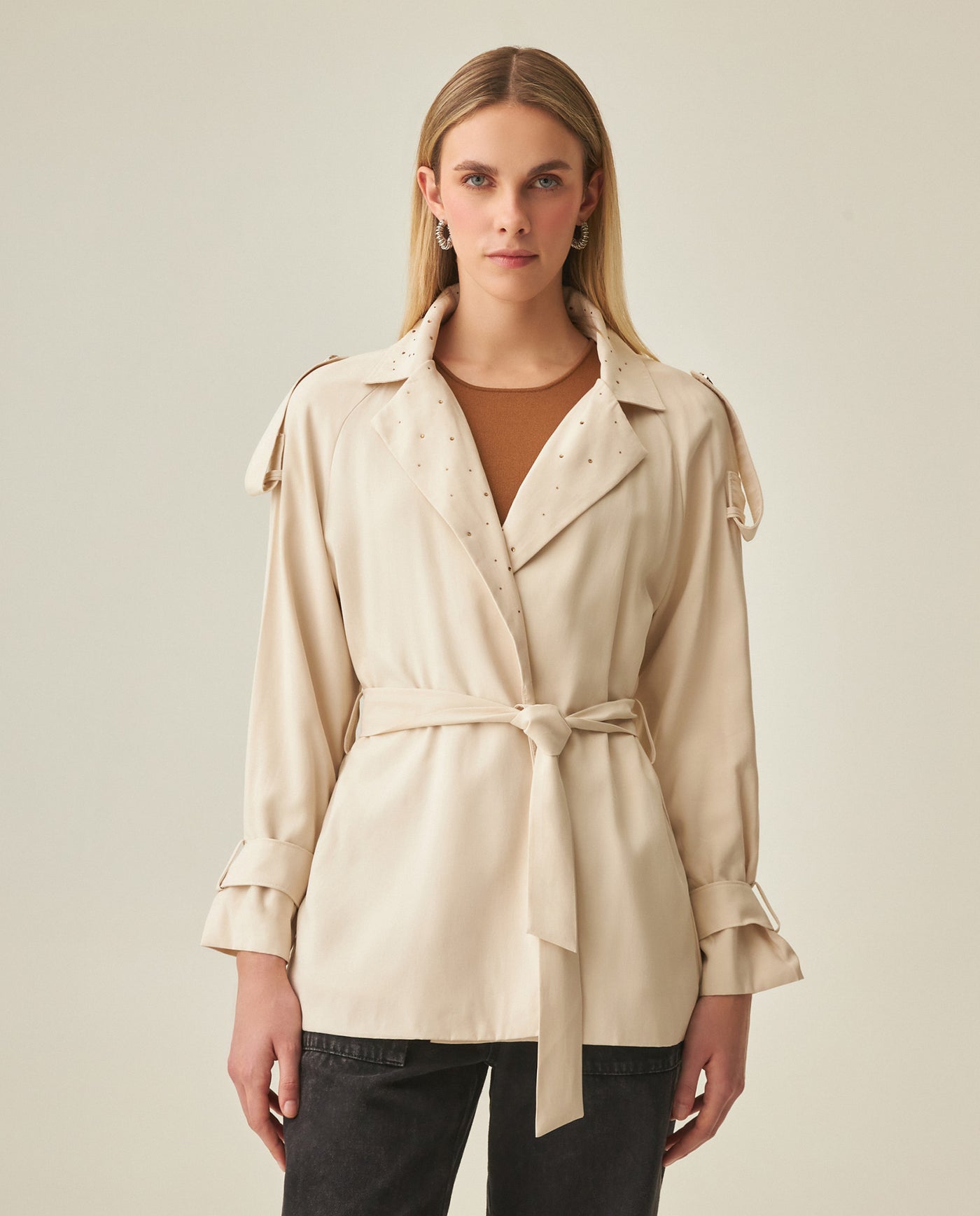 Women´s Trench Jacket - Raw 63_722H007_CRU120908_5