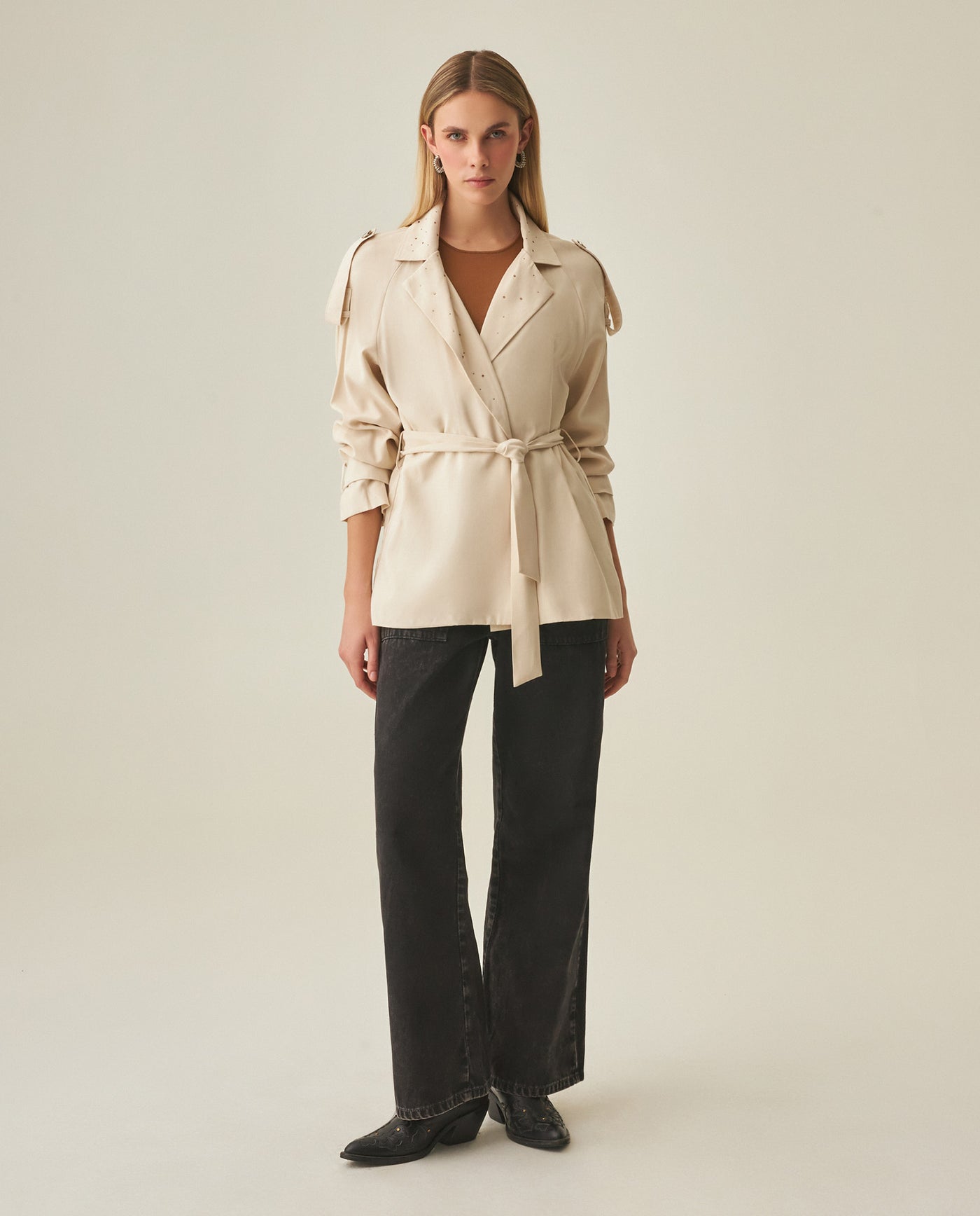 Women´s Trench Jacket - Raw 63_722H007_CRU120908_7