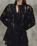 Womens Oversized Black Jacket - Special Collection - Black 63_724H501_NEG194007_3