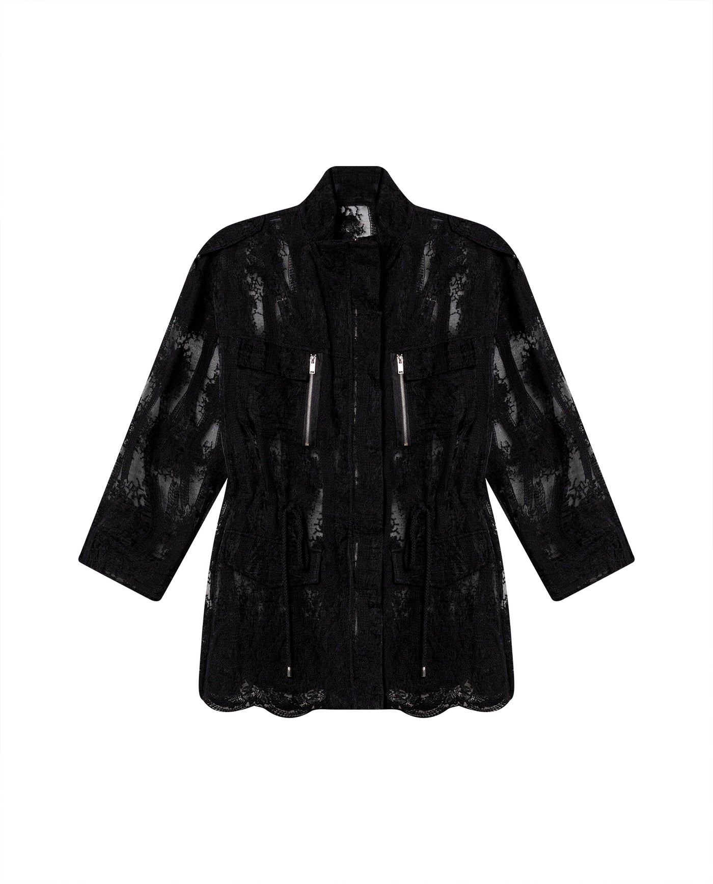 Womens Oversized Black Jacket - Special Collection - Black 63_724H501_NEG194007_4