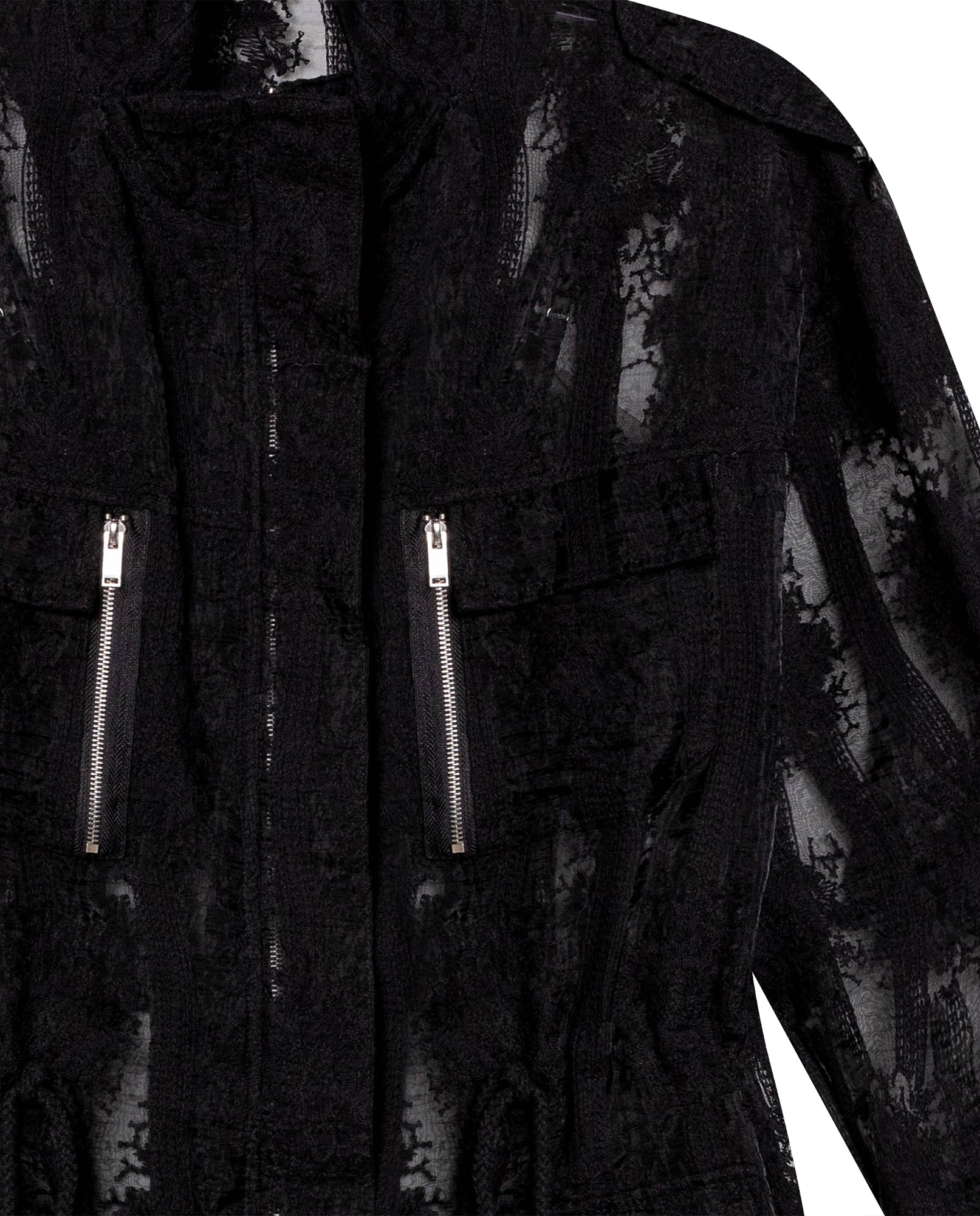 Womens Oversized Black Jacket - Special Collection - Black 63_724H501_NEG194007_6