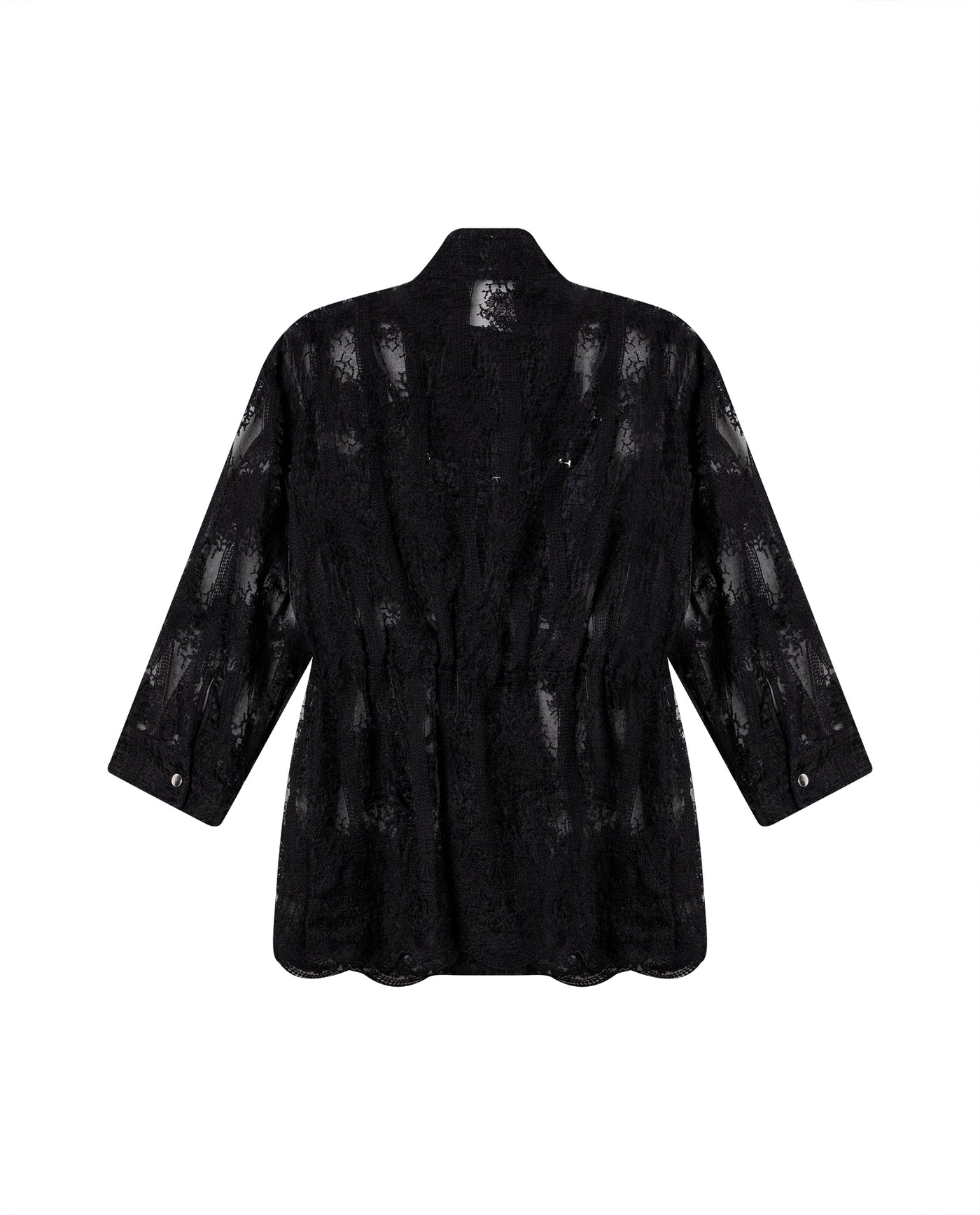 Womens Oversized Black Jacket - Special Collection - Black 63_724H501_NEG194007_7