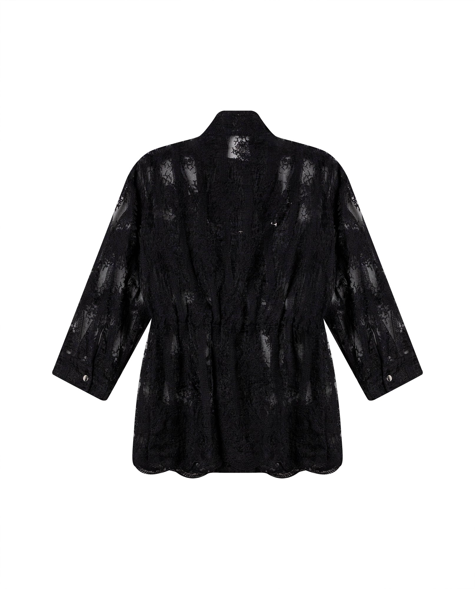 Womens Oversized Black Jacket - Special Collection - Black 63_724H501_NEG194007_7