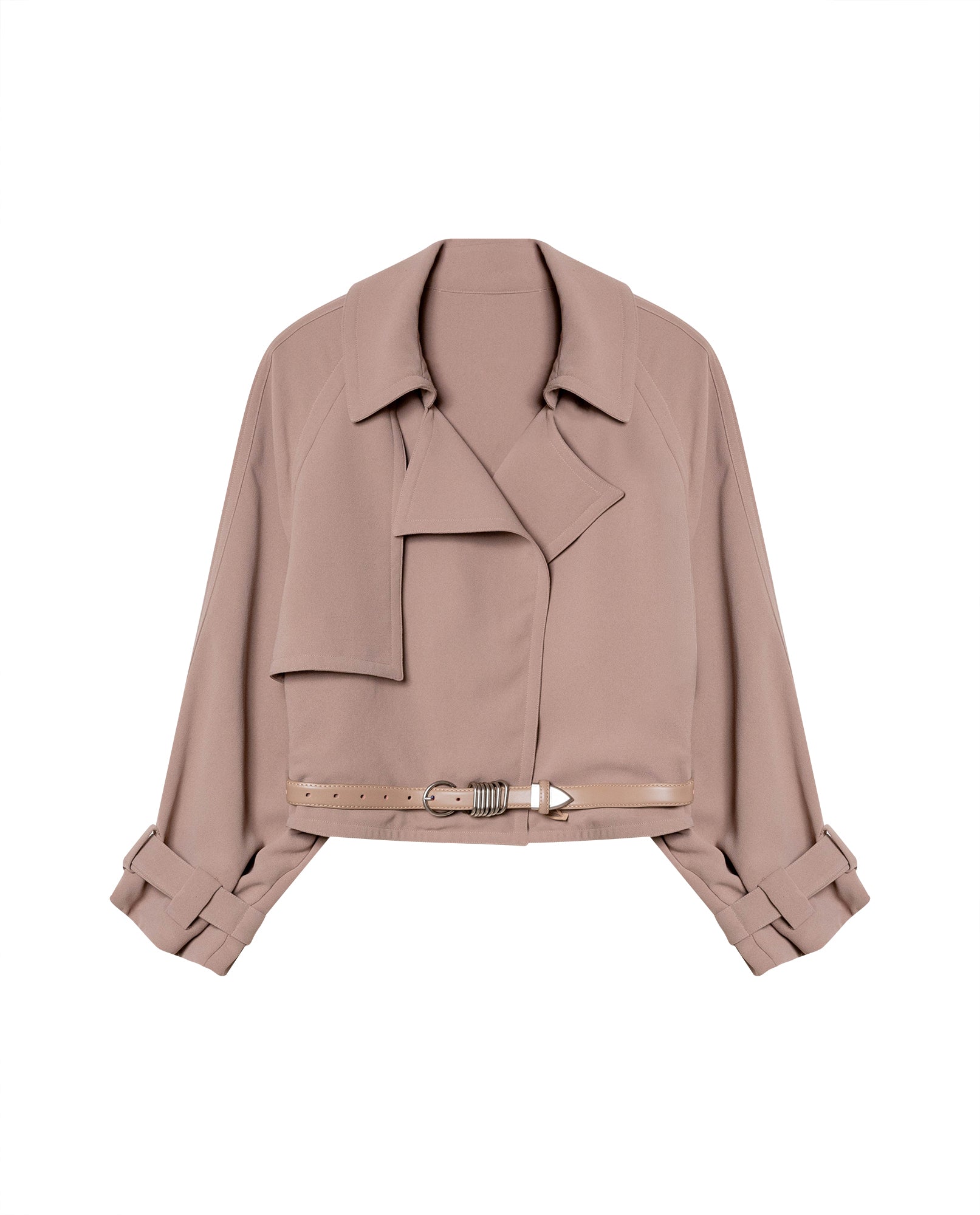 Womens Oversized Lightweight Jacket - Special Collection - Beige 63_724H502_BEI160806_5