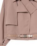 Womens Oversized Lightweight Jacket - Special Collection - Beige 63_724H502_BEI160806_6