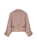 Womens Oversized Lightweight Jacket - Special Collection - Beige 63_724H502_BEI160806_7