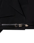 Womens Oversized Structured Jacket - Special Collection - Black 63_724H503_NEG194007_5