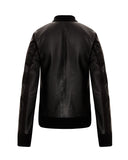 BONDS LEATHER JACKET IN BLACK