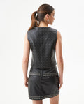 Women´s Lambskin Leather Vest - Black 63_727G100_NEG194007_6