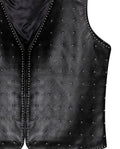 Women´s Lambskin Leather Vest - Black 63_727G100_NEG194007_8