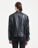 JACKET LEATHER FRINGE