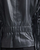 JACKET LEATHER FRINGE