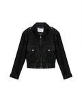 Womens Suede Bomber Jacket - Black 63_727H100_NEG194007_3