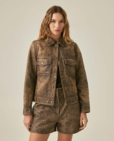 Womens Jackets 727H203 - Brown 63_727H203_CAF161334_0