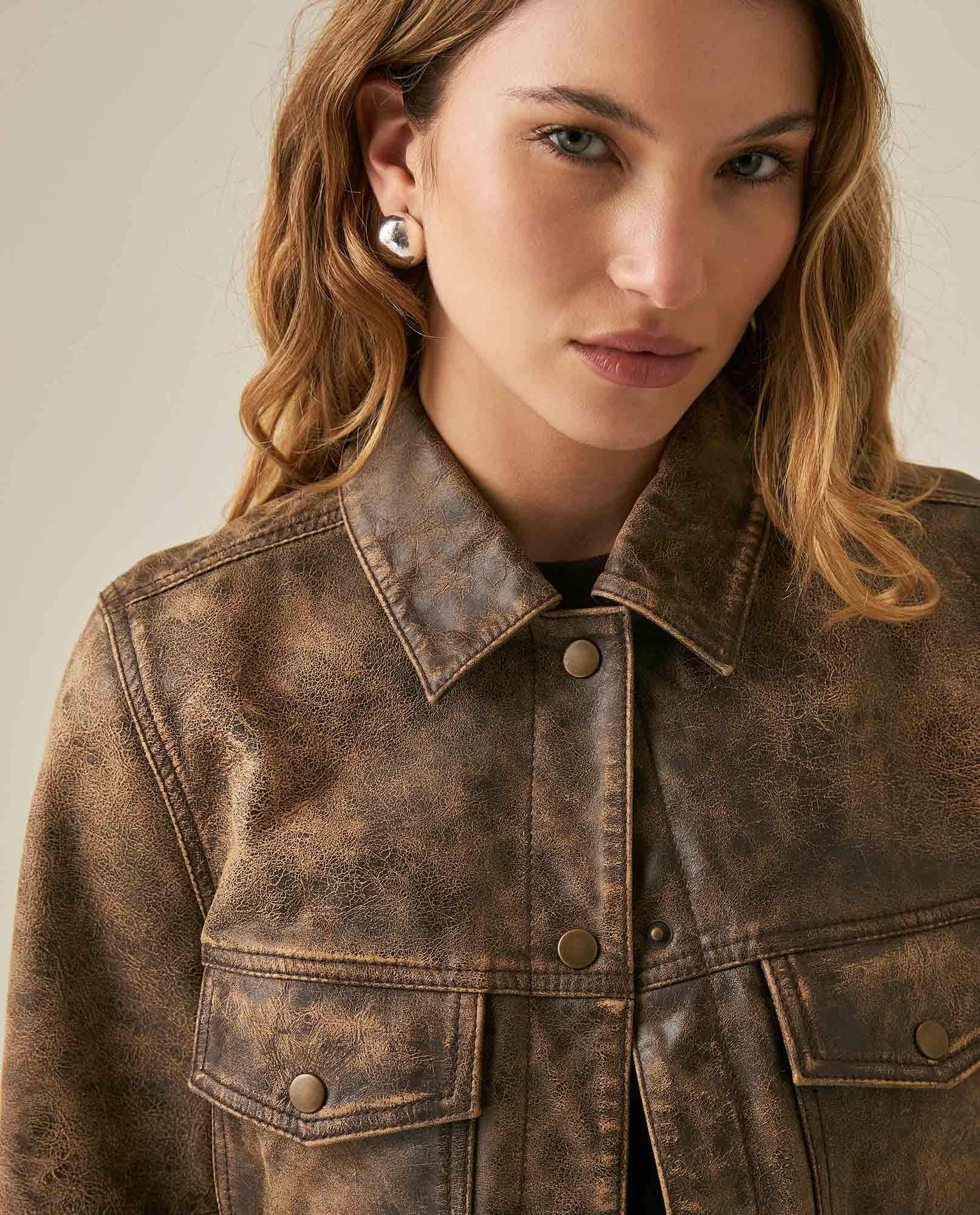 Womens Jackets 727H203 - Brown 63_727H203_CAF161334_5