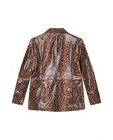 Womens Leather Animal-Print Jacket - Special Collection - Brown 63_727H500_CAF181314_8
