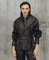 Womens Lambskin Leather Jacket - Special Collection - Brown 63_727H503_CAF191317_0