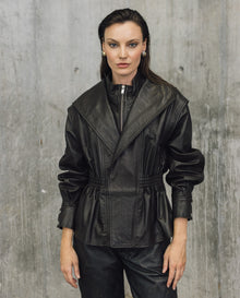 Womens Lambskin Leather Jacket - Special Collection - Brown 63_727H503_CAF191317_0