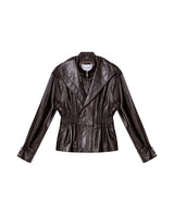 Womens Lambskin Leather Jacket - Special Collection - Brown 63_727H503_CAF191317_4
