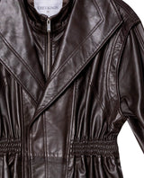 Womens Lambskin Leather Jacket - Special Collection - Brown 63_727H503_CAF191317_5