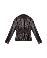 Womens Lambskin Leather Jacket - Special Collection - Brown 63_727H503_CAF191317_6