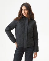 Women's Wave Quilted Crackle Jacket in Polyester, Splendor 729G001 - 1