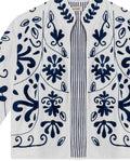 Embroidered Jacket for Women - Raw 729G002 - 7