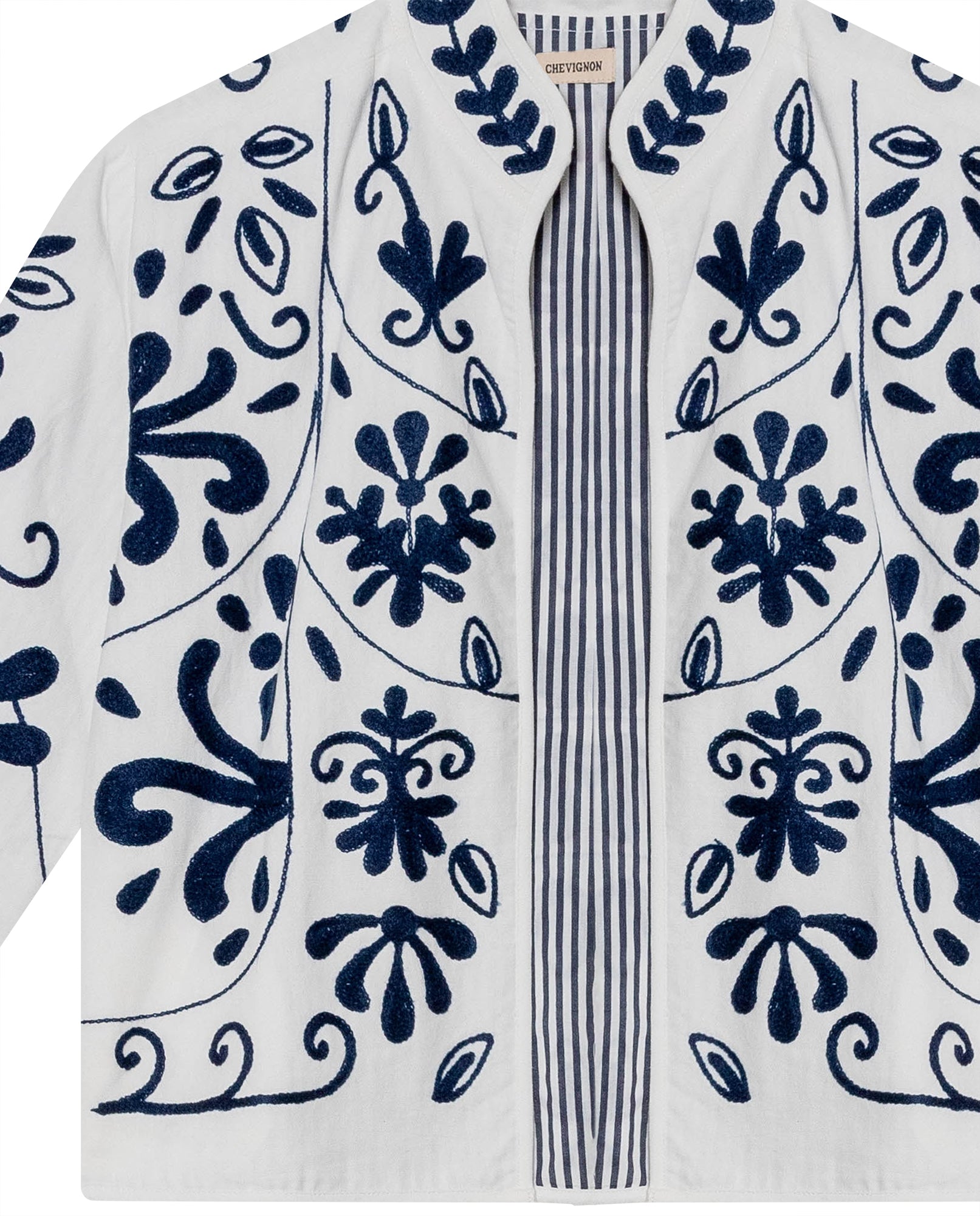 Embroidered Jacket for Women - Raw 729G002 - 7