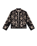 Embroidered Jacket for Women - Black 729G002 - 2