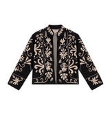 Embroidered Jacket for Women - Black 729G002 - 2