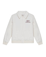 Women's Chenille Embroidered Varsity Bomber in Polyester-Cotton Blend, Ceremony 729G004 - 2