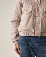 Women´s Quilted Floral Jacket - Gray 63_729H003_GRI181210_5