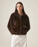 Women´s Bomber Jacket - Brown 63_729H008_CAF181033_3