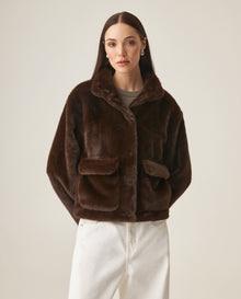 Women´s Bomber Jacket - Brown 63_729H008_CAF181033_3