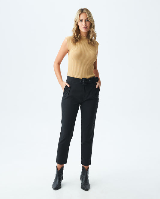 Women´s Straight Trouser - Black 63_730E000_NEG193909_0
