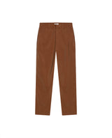 Womens Pants Essential Straight Silhouette Rayon Blend High Rise - Brown 63_731H000_CAF181031_3