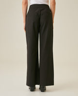 Womens Pants Wide Leg High Rise Modal–Cotton Softness - Black 63_731H001_NEG194004_6
