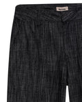 Womens Pants Wide Leg High Rise Cotton Denim Rhinestones - Black 63_731H005_NEG194004_8