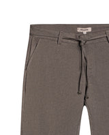 Womens Pants Chino Mid Rise Polyester Blend Oxford Fabric - Black 63_731H008_NEG194004_3