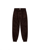 Womens Pants Jogger Silhouette High Rise Cotton Lyocell Denim Lightweight - Brown 63_731H009_CAF191016_3