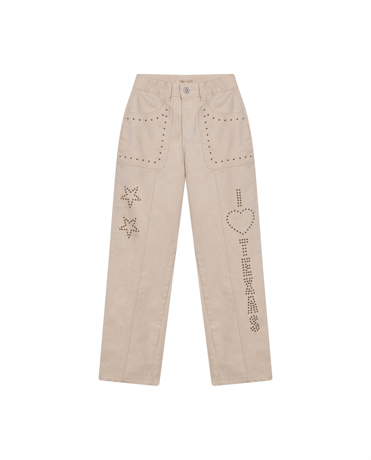 Womens Pants Rodeo Western Straight Silhouette Cotton Denim Pitch - Raw 63_731H700_CRU110606_3