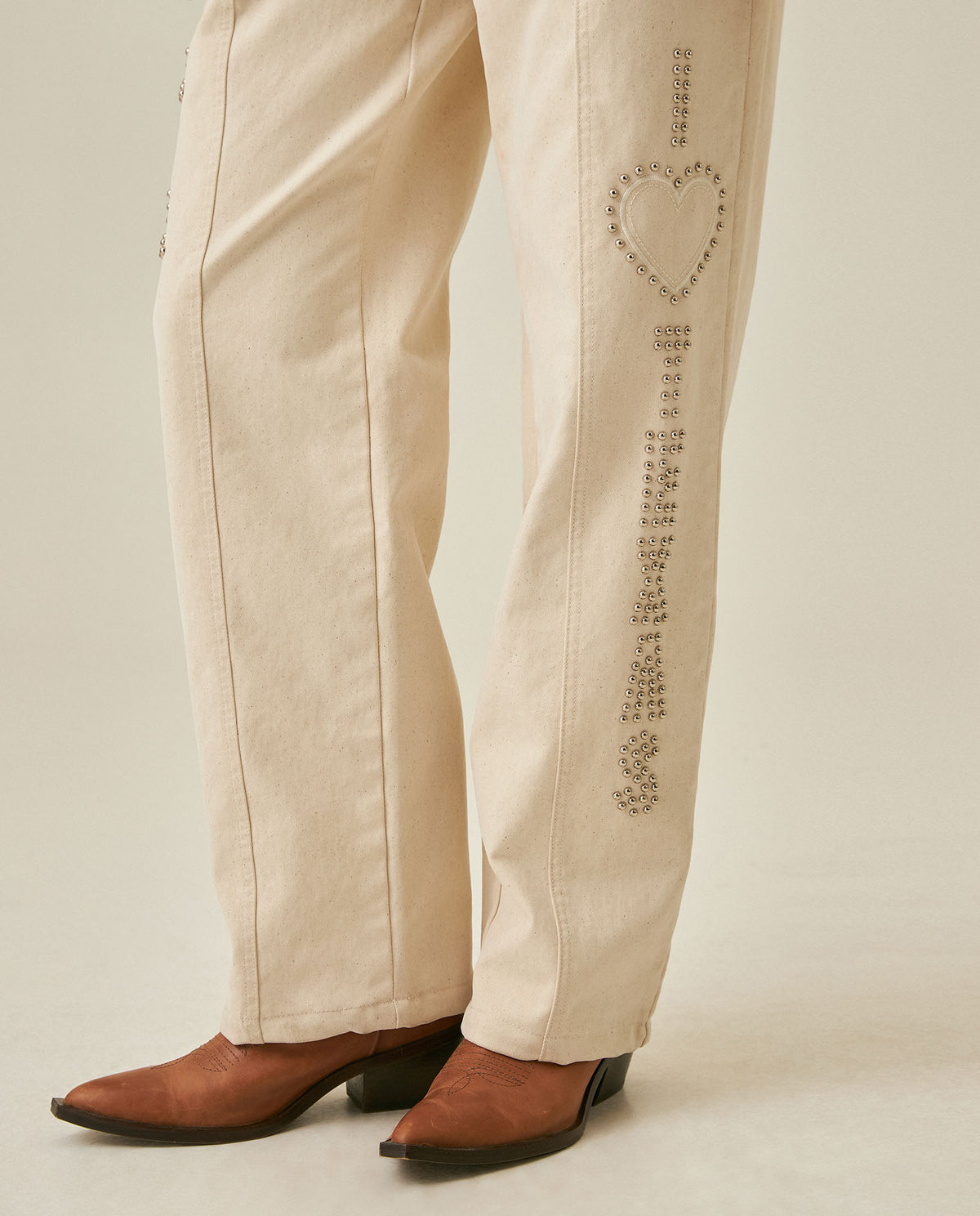 Womens Pants Rodeo Western Straight Silhouette Cotton Denim Pitch - Raw 63_731H700_CRU110606_5