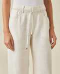 Womens Pants Rodeo Wide Leg Rayon Linen Blend - White 63_731H701_BLA110601_5