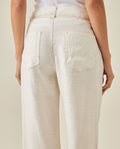 Womens Pants Rodeo Wide Leg Rayon Linen Blend - White 63_731H701_BLA110601_7