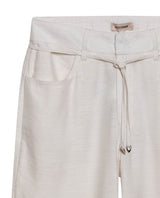 Womens Pants Rodeo Wide Leg Rayon Linen Blend - White 63_731H701_BLA110601_8